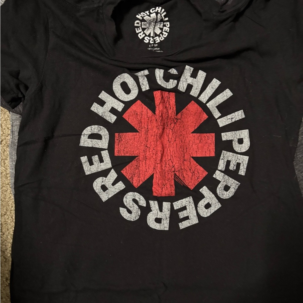 Black Red Hot Chili Peppers Women's Short Sleeve Tee